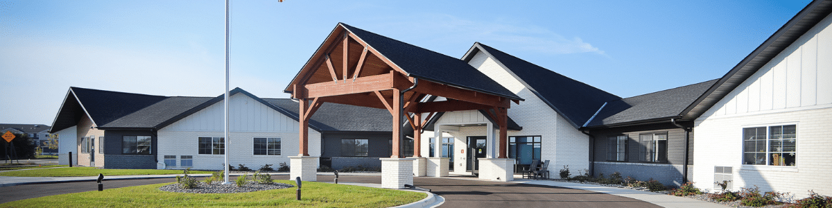 Exterior photo of new Boka Haven senior living facility.