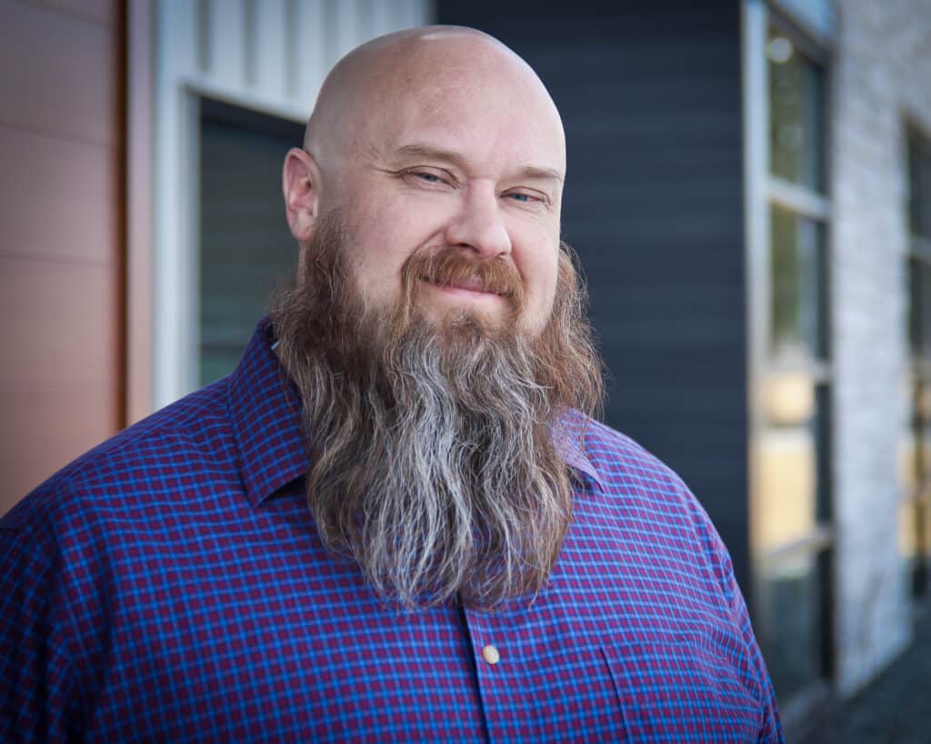 Rochester construction project manager Matt Polansky