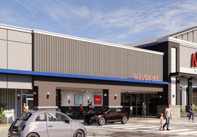 Rendering of new Niemann's grocery store coming to Champaign, IL